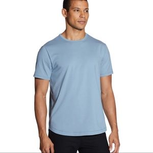 X Cuts Universal Crew Curve-Hem Tshirt Mens Large
